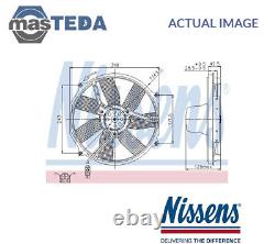 85151 Engine Cooling Radiator Fan Nissens New Oe Replacement