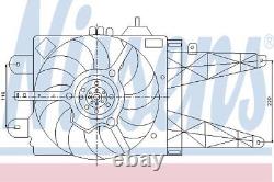 85158 Engine Cooling Radiator Fan Nissens New Oe Replacement