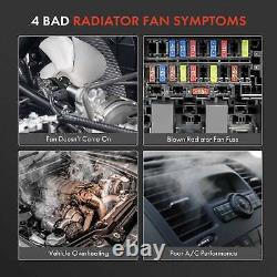 A- Radiator Fan Cooling for Hyundai Accent MK3 2005-2010 1.5 CRDi D4FA