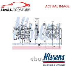 Engine Cooling Radiator Fan Nissens 85768 P New Oe Replacement