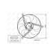 Fits Vw Sharan 7m9 2.0 Genuine Nrf Engine Cooling Radiator Fan