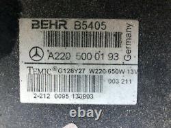 Mercedes S Class W 220 Diesel Radiator Cooling Fan 2205000193 / 600 W / 13v