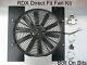 Rdx 14 Direct Fit Electric Cooling Radiator Fan Kit Landrover Defender 200 Tdi