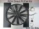 Rdx 14 Direct Fit Plug&play Electric Cooling Radiator Fan Kit Defender 200 Tdi