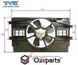 Radiator Cooling Fan Assembly (Single Fan) For Mitsubishi Lancer CJ CF 20072017