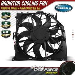 Radiator Cooling Fan for BMW X3 E83 2004-2010 600 W 3-Pins M54 M57 2.5L 3.0L