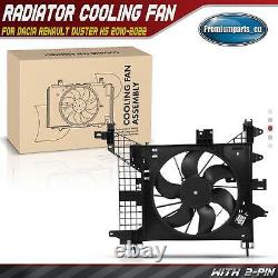 Radiator Cooling Fan for Dacia Renault Duster HS 2010-22 1.5 1.6 2.0 214814567R