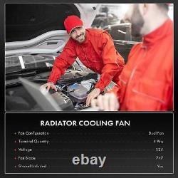 Radiator Cooling Fan for Fiat Ducato 250 2006-2018 2.0 2.3 3.0 1362916080 New