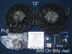Radiator Electric Cooling Fans Range Rover Classic V8 Thermostat Adjustable