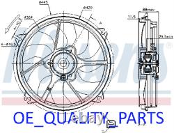Radiator Fan Cooling Electric Cooler 85669 for Peugeot Partner