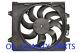 Radiator Fan Cooling Electric Cooler Motor Der09046