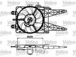 Radiator Fan Cooling Module Ø 315mm With Holder Fits FIAT Punto II Valeo 698483