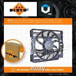 Radiator Fan fits BMW 540 E39 4.4 96 to 03 Cooling NRF 64548370993 64548371362
