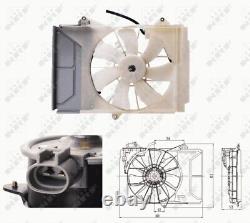 Radiator Fan fits TOYOTA YARIS NLP10 1.4D 01 to 05 1ND-TV Cooling NRF 067110J010