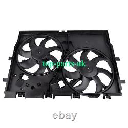 Radiator Twin Cooling Fan 1250. H4 For Fiat Ducato Peugeot Boxer 2.0 2.2 2.3 3.0