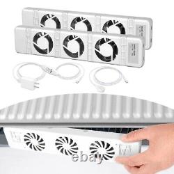 Radiator Ventilator Smart Radiator Fan Cooling Accessories White Automatic