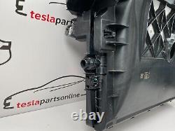 Tesla Model 3 2021 Radiator Cooling Fan Grille Shutter Assembly Oem
